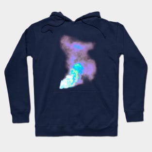 Holo purple smoke Hoodie